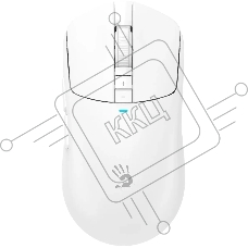 Мышь беспроводная/проводная A4Tech Bloody R72 Ultra белый, 20000 dpi, радиоканал, USB-C, кнопки - 7