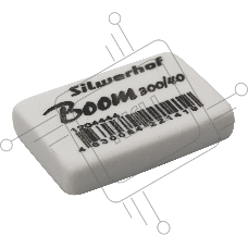 Ластик Silwerhof Boom 300/40 181148 35.5х23х8мм каучук термопластичный белый