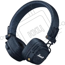 Гарнитура накладные Marshall Major V синий беспроводные bluetooth оголовье (MAJOR V BLUE)