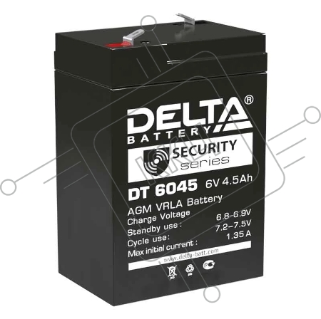 Батарея Delta DT 6045 (6V, 4.5Ah)