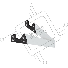 Подставка Wiiix DST-104-HOOK-W белый
