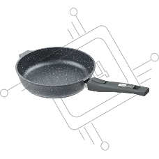Сковорода Гранит С026701 26 см,съем. ручка, крышка