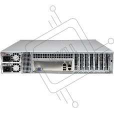 Компьютерный корпус Supermicro CSE-LA25TQC-R609LP, 2U Dual and Single Intel and AMD CPUs, 7 low-profile expansion slot(s), 8 x 3.5
