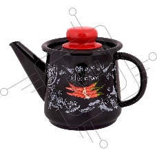 Чайник APPETITE 1с202с Chilli эмал 1,0л без свистка