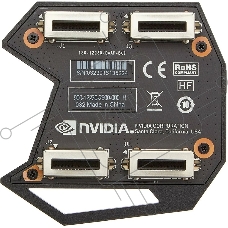 Мост SLI для организации совместной работы двух видеокарт GEFORCE GTX SLI HB BRIDGE, 2-SLOT (900-12230-2500-000) RTL {40}