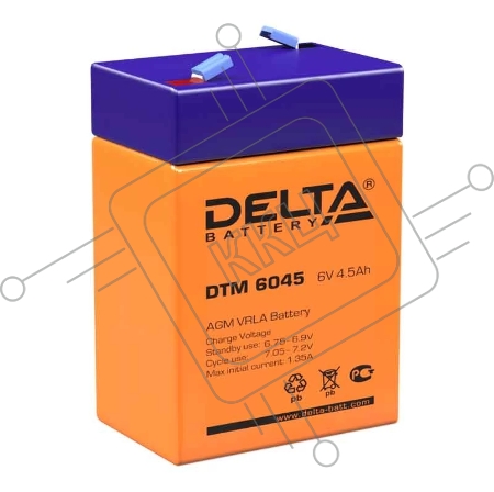 Батарея Delta DTM 6045 (6V 4.5Ah)