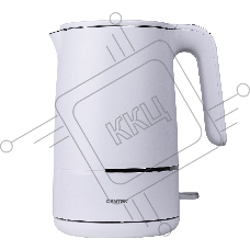 Чайник Centek CT-1012 (белый) 1.5л, 2200Вт, двойные стенки, бесшовная колба, эффект термоса