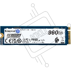 Накопитель SSD Kingston PCIe 4.0 x4 960GB SEDC2000BM8/960G DC2000B M.2 2280 0.4 DWPD