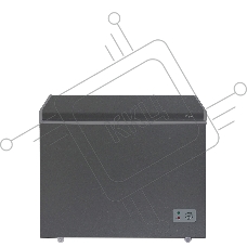 Морозильный ларь Бирюса W210KX графит, 200л