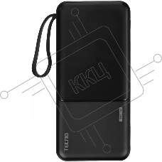 Портативный аккумулятор Tecno OnGO L101 10000mAh 12W 2.4A 2xUSB-A/USB-C черный