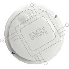 Светильник Feron AL3006 светодиодный с ИК-датчиком, 12W 900Lm 4500K в пластиковом корпусе, IP54, белый, 160x55мм 29610