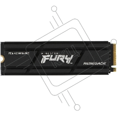Накопитель SSD Kingston Fury Renegade, 4Tb, PCIe 4.0 x4, M.2 2280, NVMe, R/W 7300/7000, с радиатором