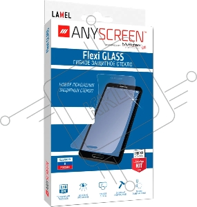 Защитное стекло AnyScreen Flexi Glass для Samsung Galaxy A9 (2018), прозрачный