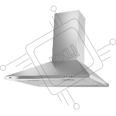 Вытяжка кухонная купольная HOMSair DELTA 50 нержавеющая сталь, кнопочное управление