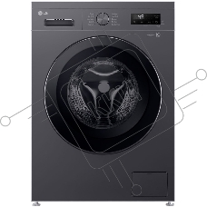 Стиральная машина LG F2Y1TYP6J графит, загрузка фронтальная 8 кг, 1200 об/мин, класс A