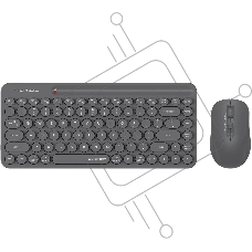 Клавиатура + мышь A4Tech Fstyler FG3200 Air2 клав:серый мышь:серый USB беспроводная slim Multimedia