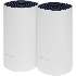 Бесшовный Mesh роутер TP-Link DECO P9 (2-PACK) AC1200 10/100/1000BASE-TX белый (упак.:2шт)