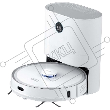 Робот-пылесос Roidmi Smart Robot Vacuum and Mop Cleaner H30Plus белый, 52 Вт, 5200 мАч, уборка сухая/влажная, пылесборник контейнер 0.25 л