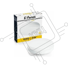 Лампа светодиодная Feron LB-451 (25831) 7 вт GX53 теплый таблетка