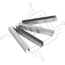 Скоба PNS 80/16S для пневмостеплера ASG 180, обивочная, тип 80 (21GA), длина 16 мм, ширина 12,8 мм, сечение 0,65 x 0,95 мм, сталь, 5000 штук