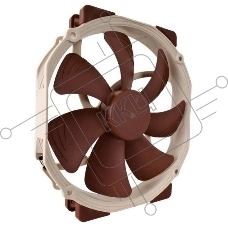 Вентилятор корпусной Noctua NF-A15 PWM, 140 мм, 300-1500 об/мин, 19.2 дБ, 4-pin PWM, без подсветки