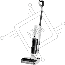 Пылесос вертикальный Xiaomi TRUCLEAN W20 WET DRY белый, питание от аккумулятора, 200 Вт, уборка влажная/сухая, пылесборник 0.55 л, работа от АКБ max 30 мин