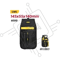 Поясная сумка монтажника Deli DLP11