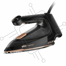 Утюг Braun FI7276BK черный/золотистый, 2000 Вт, 55 г/мин, 240 г/мин, 350 мл