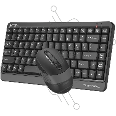 Клавиатура + мышь A4Tech Fstyler FGS1110Q клав:черный/серый мышь:черный/серый USB беспроводная Multimedia