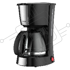 Кофеварка капельная Centek CT-1148 Steel/Black, исп. кофе - молотый, 0.6 л, 600 Вт.