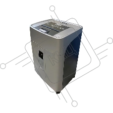 Шредер Office Kit SA375 серый/черный с автоподачей (секр.P-4) фрагменты 375лист. 42лтр. скрепки скобы пл.карты CD
