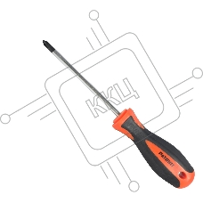 Отвертка Patriot PH1x100, CR-V,магнитная, 2-х компонентная рукоятка