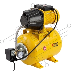 Насосная станция Denzel PS1100С 1100 Вт, 4500 л/ч, ресивер 24 л, подъем 46 м, чугун