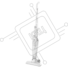 Вертикальный проводной пылесос Topdevice CVC100, белый (TDCVC100_WH)