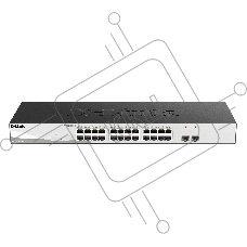 Коммутатор D-Link DGS-1210-26/F3A, 24×1 Гбит/с + 2×1 Гбит/с SFP, настраиваемый