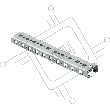 Комплект реек DKC R5RD03 по глубине для ST/CE, Г=300 мм