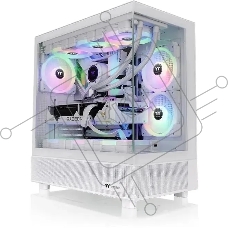 Корпус Thermaltake View 270 TG ARGB белый без БП ATX 6x120mm 2x140mm 1x200mm 2xUSB3.0 audio bott PSU