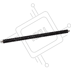 Вал резиновый нижний Hi-Black для Samsung ML-2850/3310/3710/2850/SCX-4833/5637/5737 (малый)