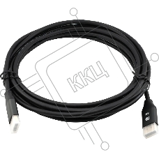 Кабель аудио-видео Cactus CS-DP-DP-1.4-5 DisplayPort (m)/DisplayPort (m) 5м. позолоч.конт. черный