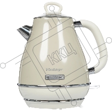 Чайник электрический Ariete Vintage 2869/03 2000 Вт, 1.7 л, бежевый