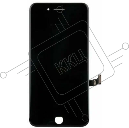 Дисплей Amperin для Apple iPhone 8 Plus в сборе с тачскрином (IPS), черный