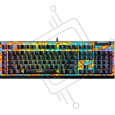 Клавиатура Razer BlackWidow V4 X Green Switch Pokemon Kanto Starters Edition проводная, USB Type-A, желтый