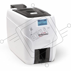 Принтер пластиковых карт Poscenter Pointman Nuvia N25 сублимационный, 300 dpi, до 600 карт/час, USB 2.0, RS-232, Ethernet 10/100, белый