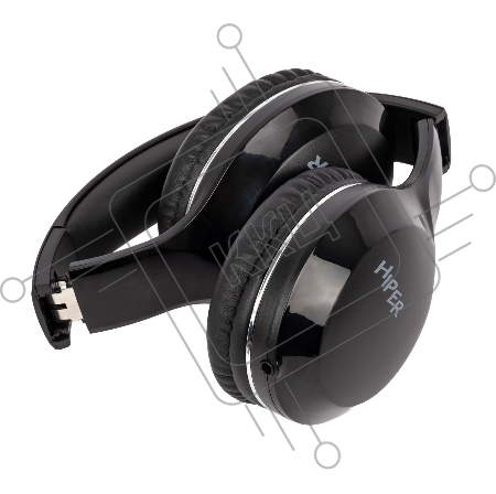 Проводные полноразмерные наушники HIPER WIRED headphones CASUAL, black