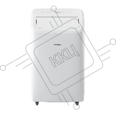 Кондиционер мобильный Hisense AP-12CW4GQCS00 12000 BTU, 25 м², 50 дБ, охлаждение, осушение, белый