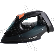 Утюг Willmark SI-2658CA 2600 Вт, черный/темно-зеленый