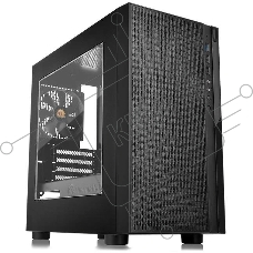 Компьютерный корпус Thermaltake Versa H18 Window черный без БП mATX 2xUSB2.0 1xUSB3.0 audio bott PSU