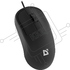 Мышь проводная Defender USB DATUM MS-980 3кн 1200dpi 1.2M черный 52981
