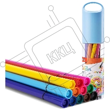 Фломастеры Deli EC156-12 ColoRun 12цв. пластиковая туба