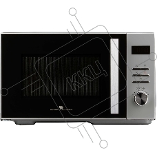 Микроволновая печь General Electronics GE-DS525S серебро, 25 л, 900 Вт, переключатели — электронный